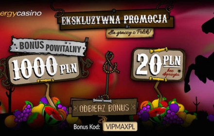 Wykorzystaj kod promocyjny w Energy Casino i odbierz eksluzywne bonusy na start