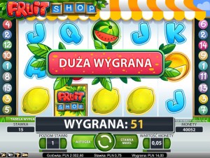 Zagraj na maszynie Fruit Shop w kasynie Mr Green