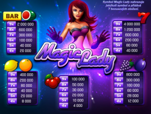 Automaty Apollo Games gra hazardowa Magic Lady - Odbierz bonus w kasynie online
