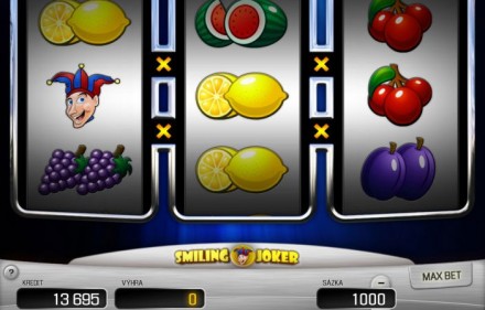 Automat Jednoręki Bandyta do gry Smiling Joker od Apollo Games