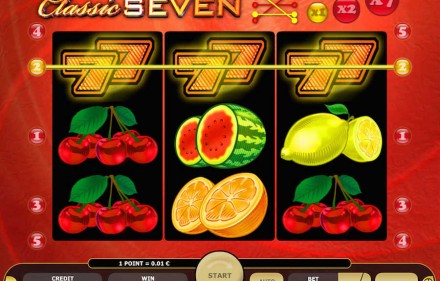 Zagraj w Classic Seven Online w Kasynie Kajot - Odbierz €5 bez depozytu