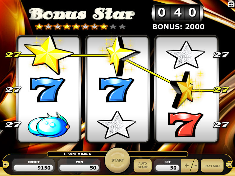 Zagraj w darmowe gry hazardowe Kajot - Odbierz bonus bez depozytu i graj na automacie Bonus Star online za darmo o prawdziwe pieniadze