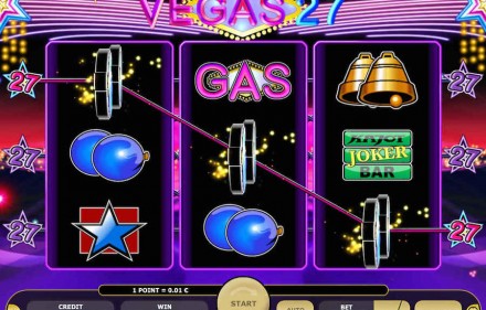 Zagraj w Vegas 27 online w kasynie Kajot i odbierz €5 na start bez depozytu