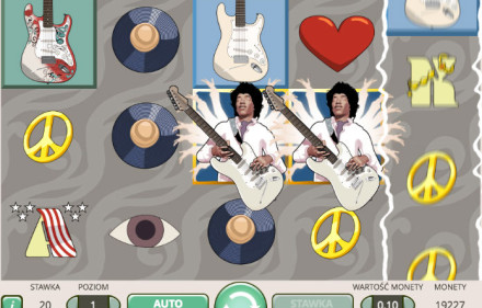 Zagraj za darmo online na automacie hazardowym Jimi Hendrix i wygraj prawdziwe pieniądze