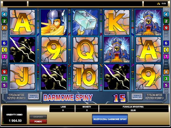 Thunderstruck - Slot Microgaming - Gra za Darmo Online