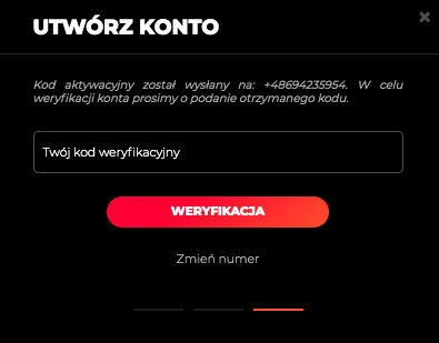 Weryfikacja konta