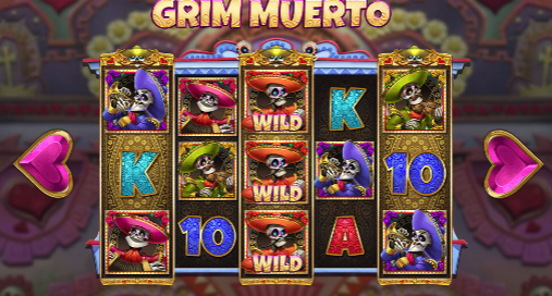 Grim Muerto slot online gra hazardowa