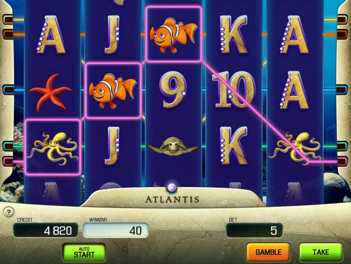 Zagraj w Atlantis maszynę hazardową - sprawdź automaty Apollo Games online