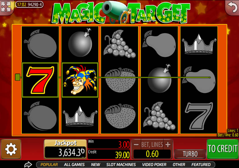 Zagraj w Automaty Hazardowe Magic Target przez internet
