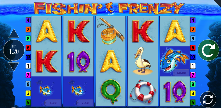 Fishin Frenzy slot online