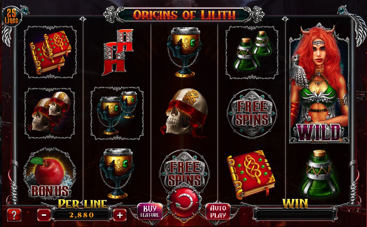 Origins of Lilith slot online